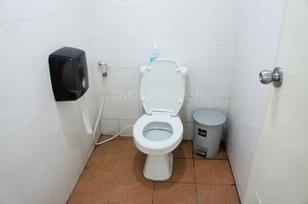 タイの一般的なトイレ