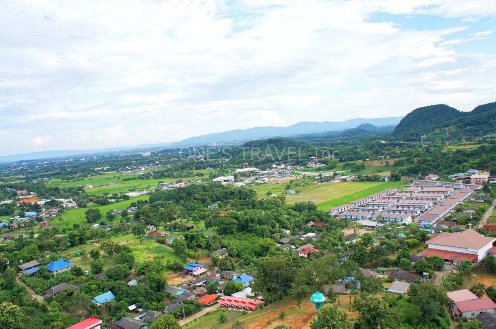 ワット・フゥアイプラーカンから見えるチェンライの景色